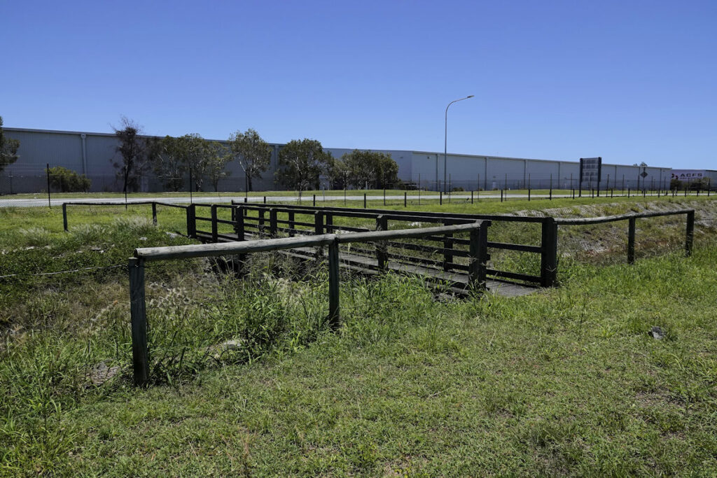 Port Of Brisbane Shorebird Roost Hide Bridge