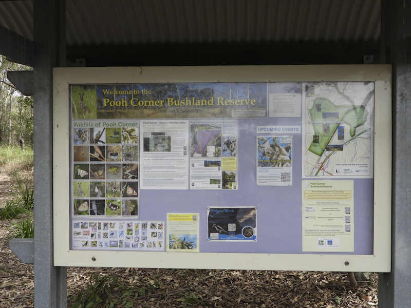 Pooh Corner Bushland Reserve Signage