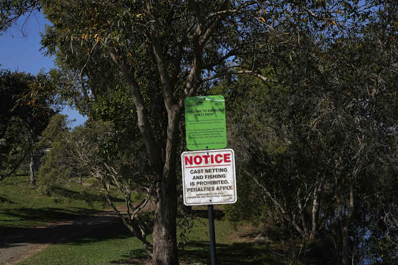 Bibimulya Wetlands Sign