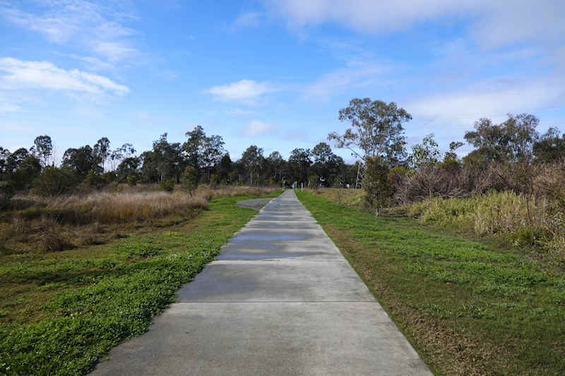 Archerfield Wetland Reserve Entrance Pathway