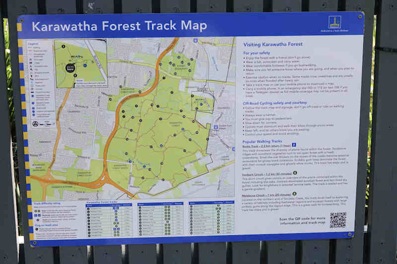 Karawatha Forest Reserve Map