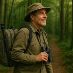 New Bird Watcher heading into the forest